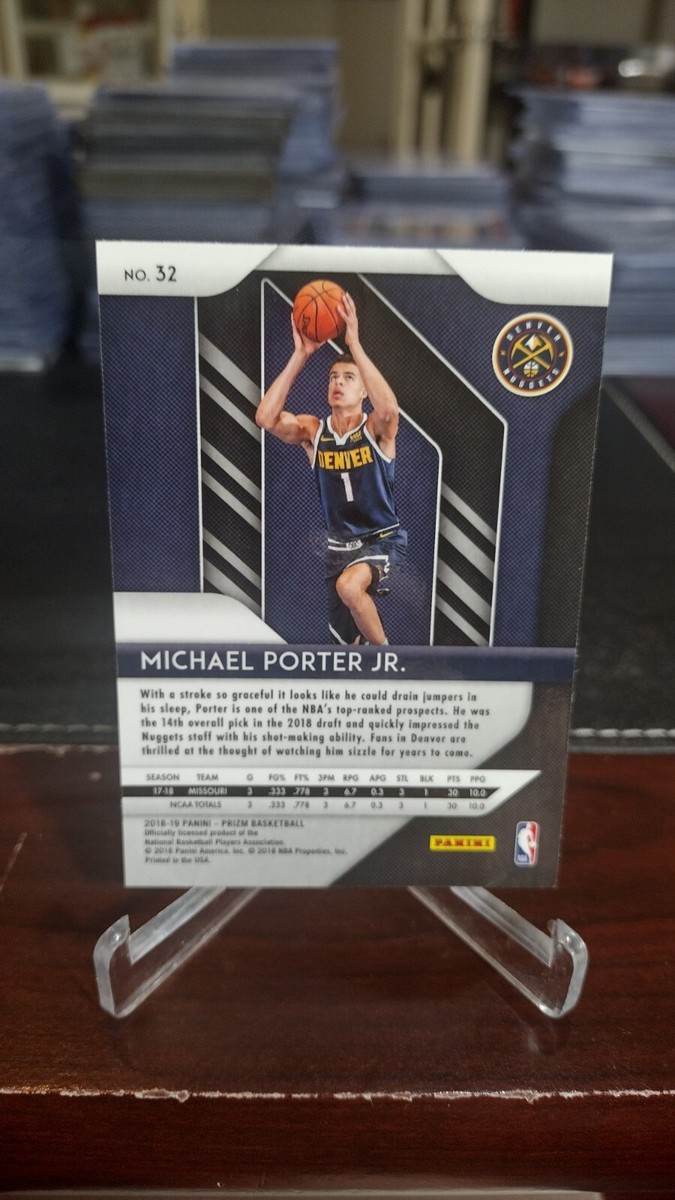 Michael Porter Jr. RC Silver Prizm