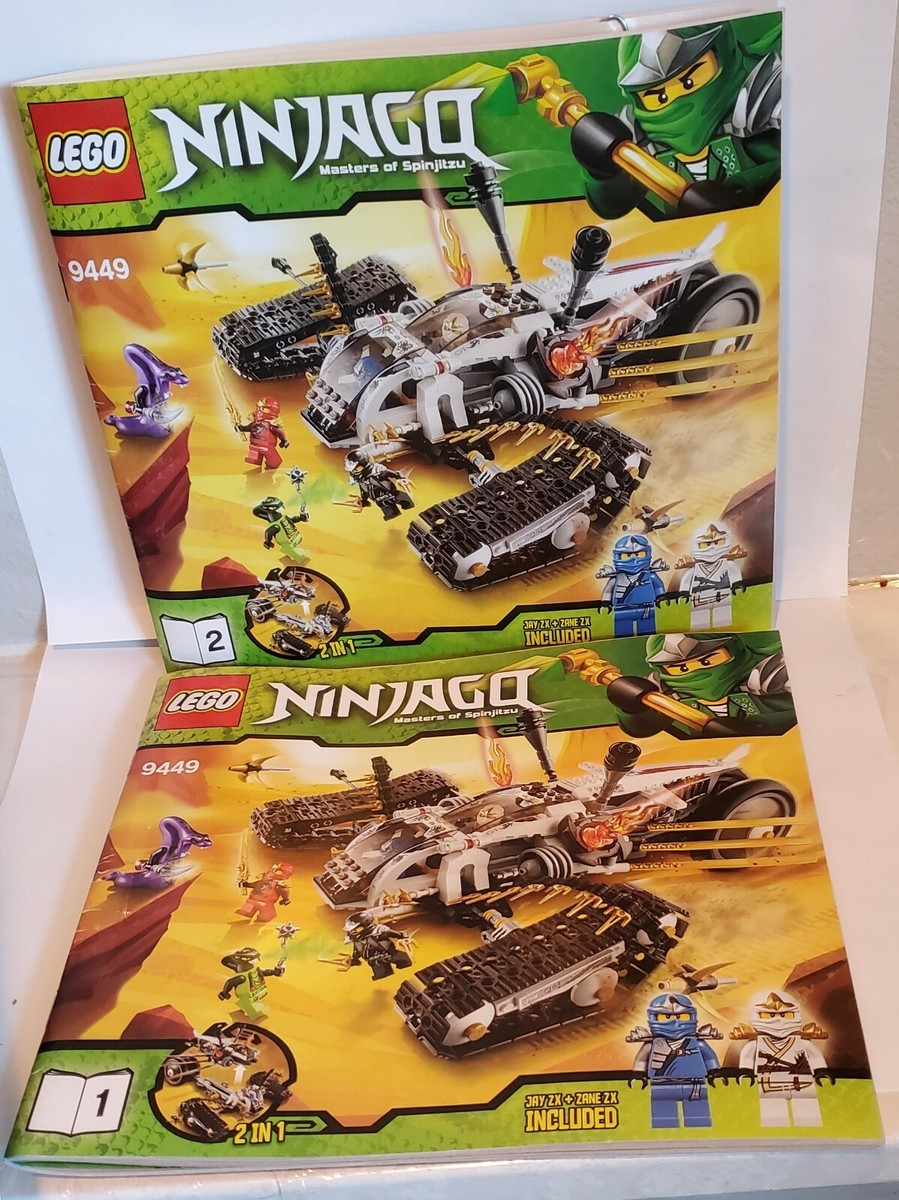 9449 Lego Ninjago Ultra Sonic Raider *****REPLACEMENT PARTS