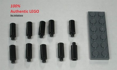 LEGO NEW Black Candle Stick (10x) 6290456 Brick 37762 | eBay