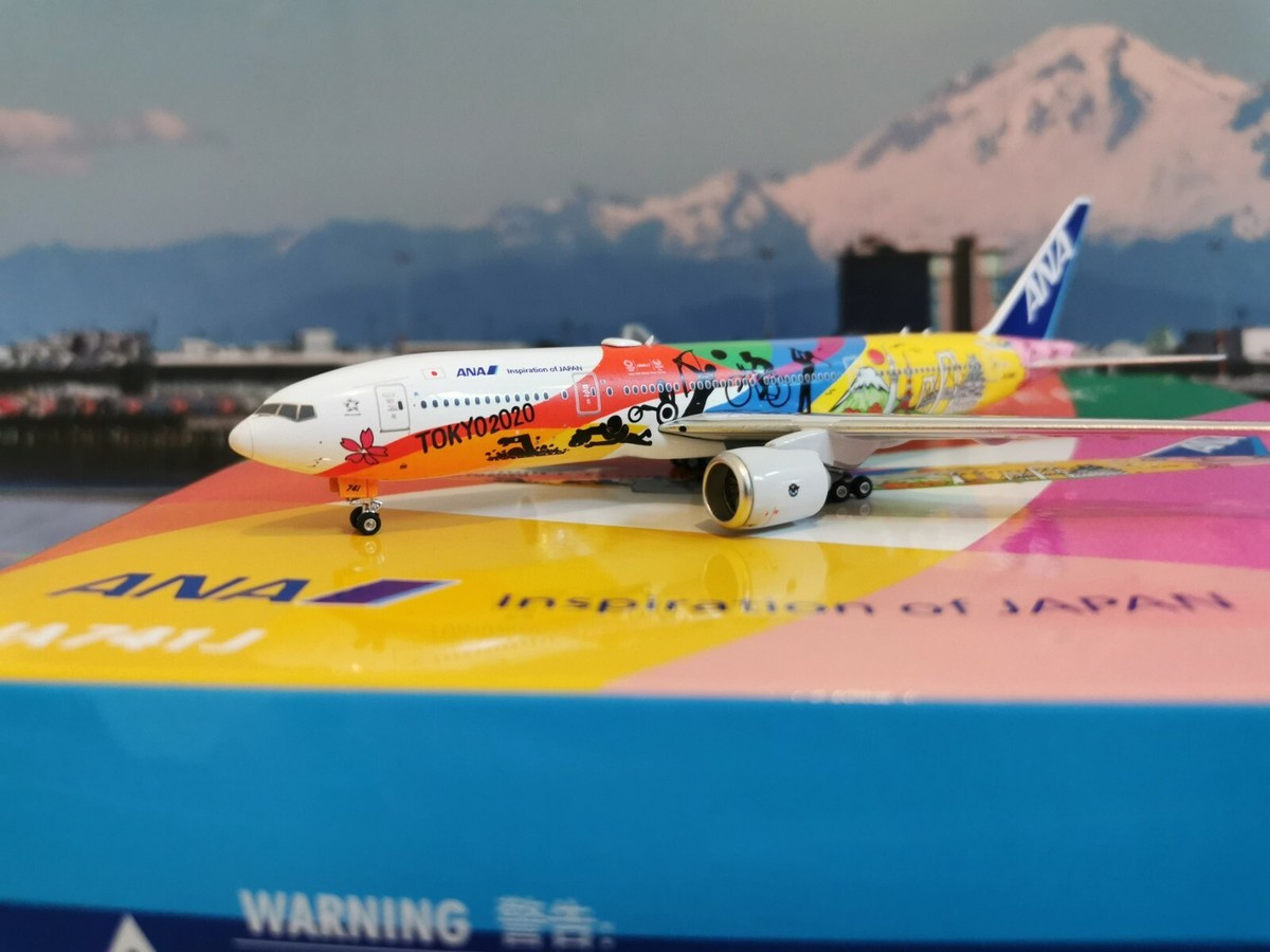 航空機・ヘリコプター ANA Boeing 777-200ER JA741A 1/200 航空機