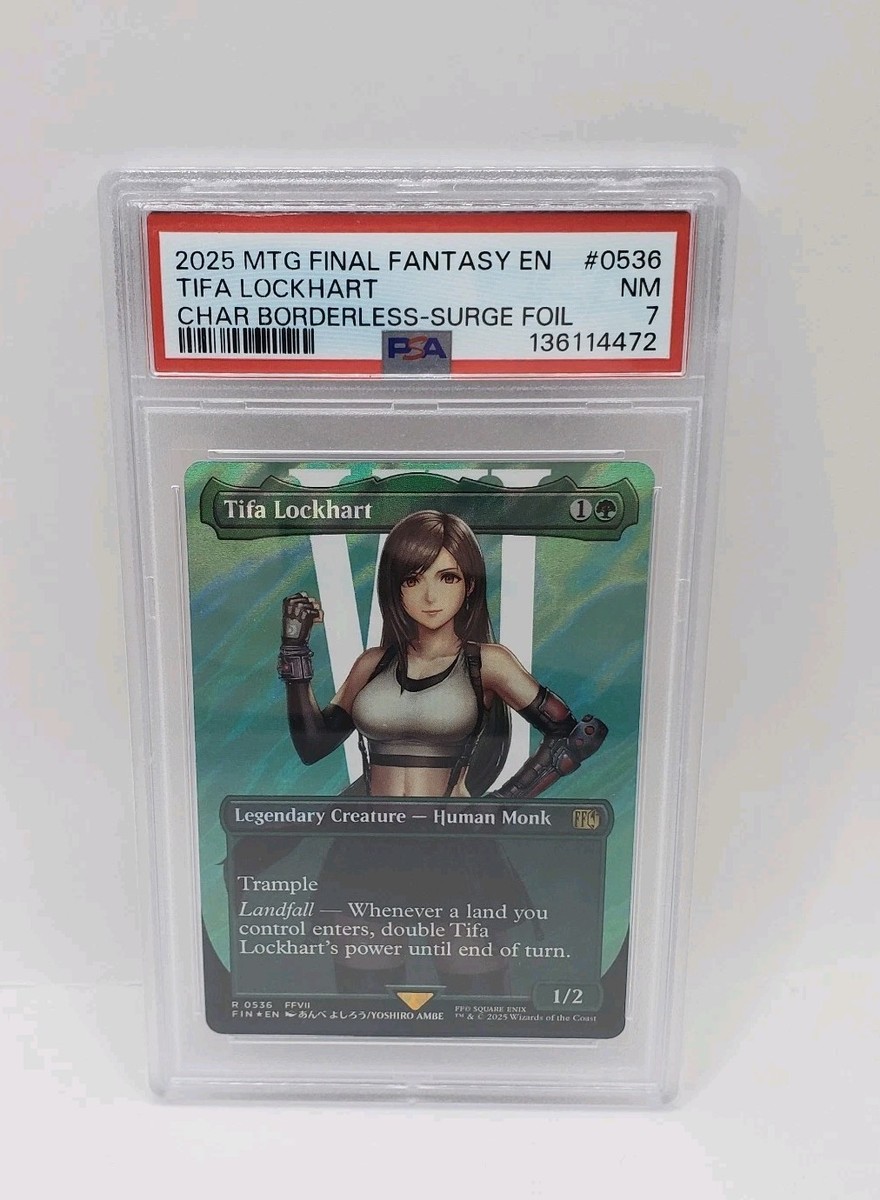 Foil 拡張 ボーダレス ティファ・ロックハート Tifa Lockhart Foil