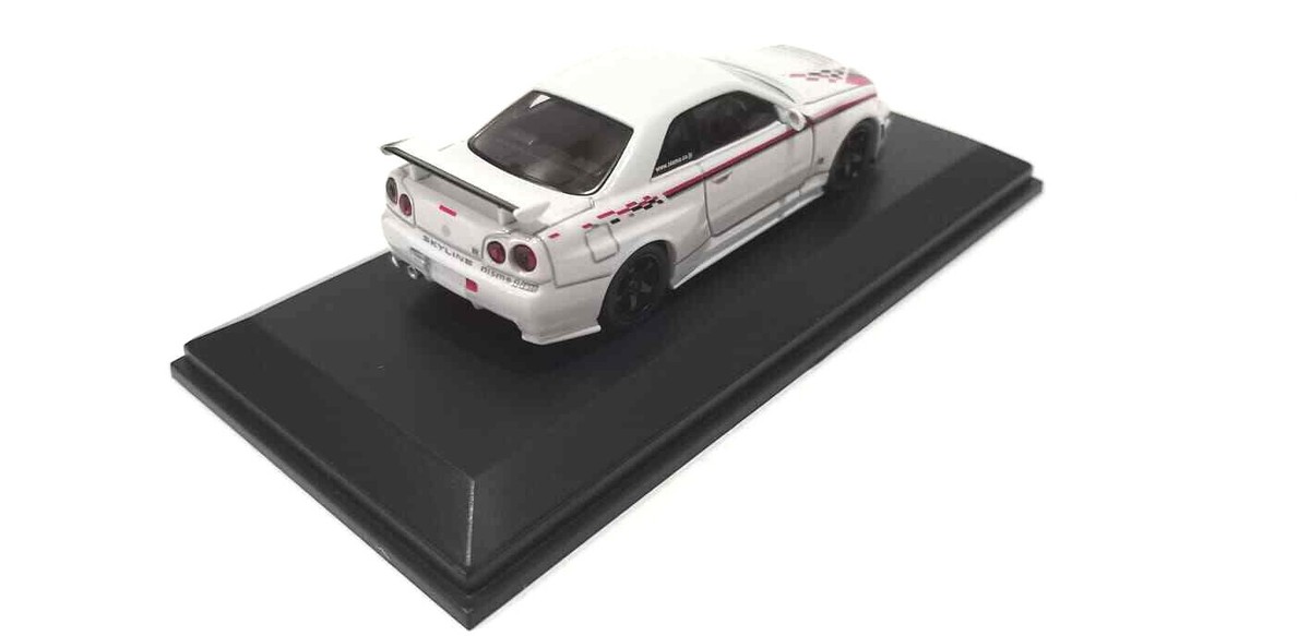 CAR-NEL_64 NISMO R34 GT-R Z-tune 2004 Pearl White 1 of 999pcs ~ 1