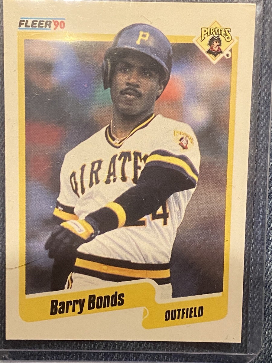 1990 Fleer- Barry Bonds #461 *ERROR CARD* Red Dot | eBay