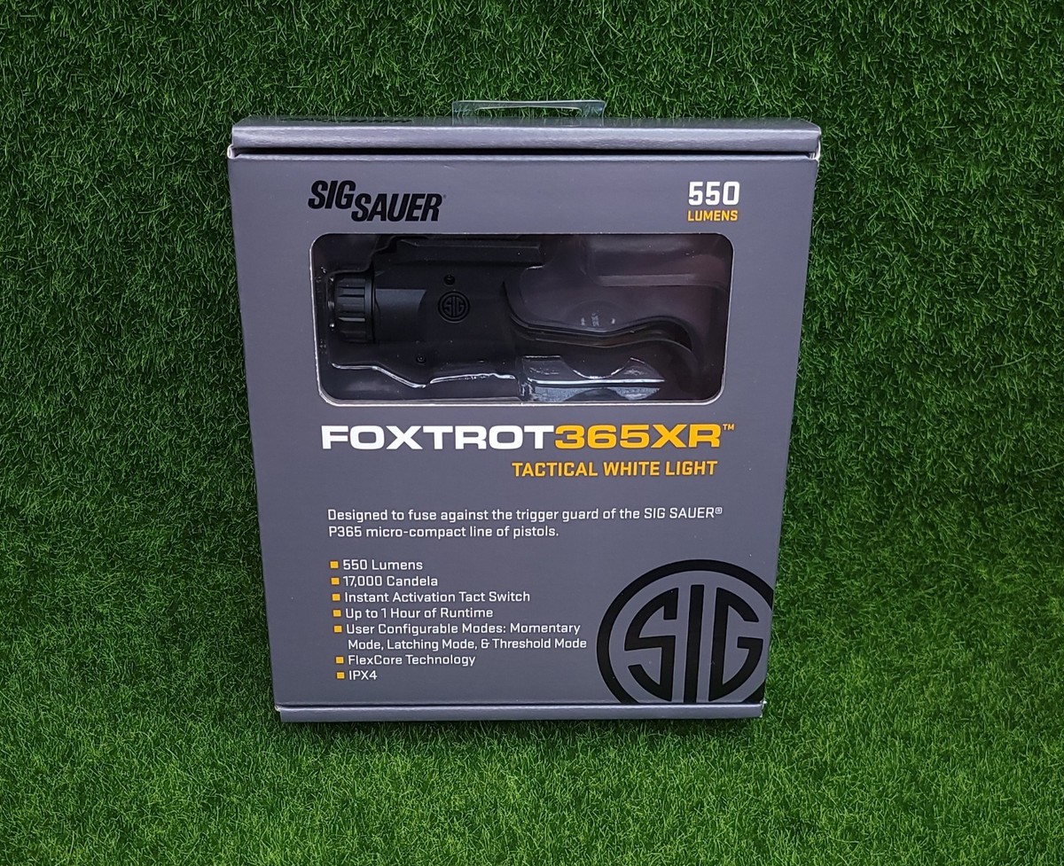 Sig Sauer FOXTROT365XR 550 Lumen Tactical Light Sig P365 P365X