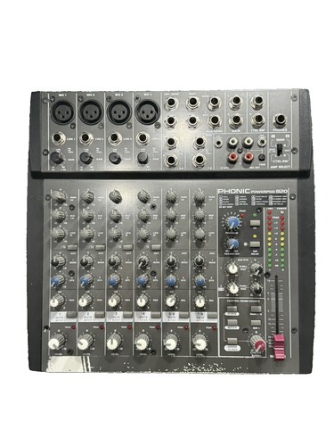 Phonic Max 2500 Plus Professional Power Amplifier | eBay