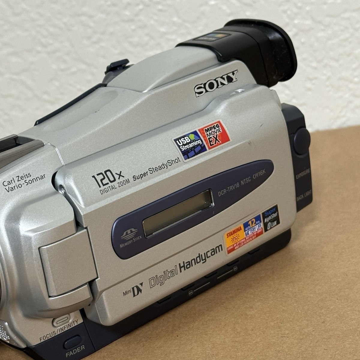 SONY ソニー DCR-TRV18 ミニDV ビデオカメラ Japanese only】Sony DCR