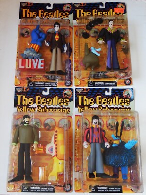The Beatles Vintage 1999 McFarlane Toys Yellow Submarine Action