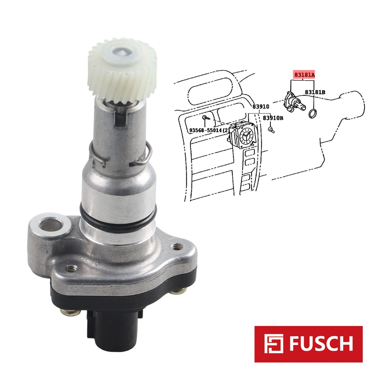 Speed Sensor Fit for 1991 1992 1993 1994 1995 Toyota MR2 2.0L 2.2L