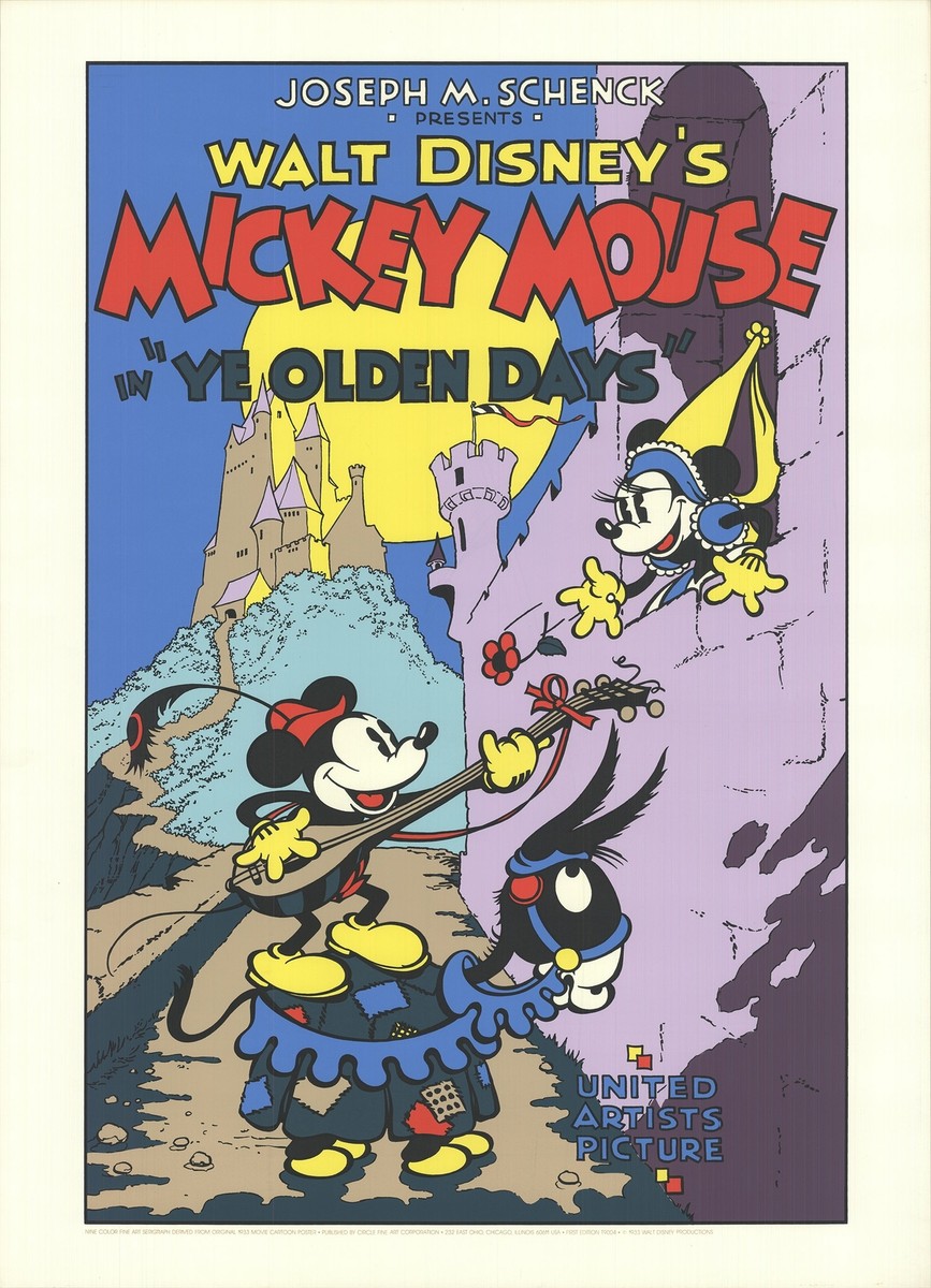 WALT DISNEY Mickey Mouse- Ye Olden Days 31