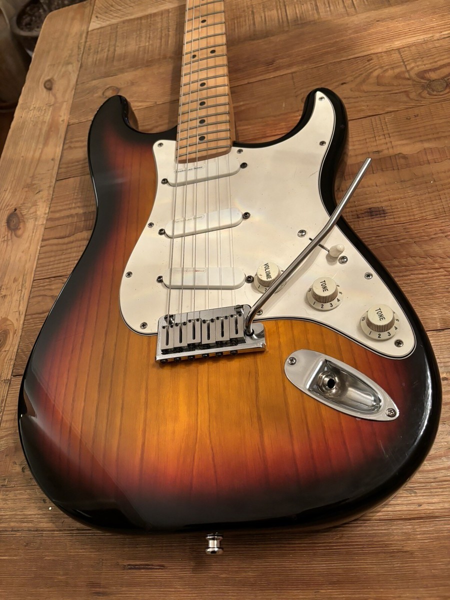 1992 Fender Strat Plus Dx SunBurst ASH Lace Sensors TBX Wilkinson