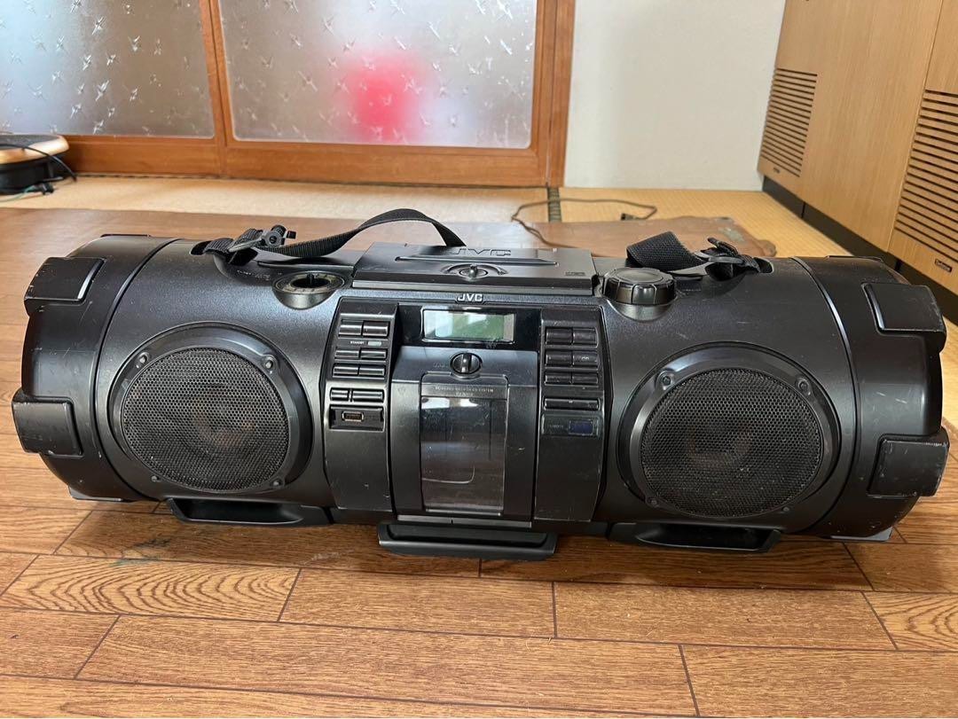 JVC RV-NB70-B Boombox CD Player 5-in-1 Portable Stereo with AM/FM