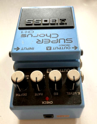 BOSS CH-1 Super Chorus Guitar Effect Pedal From Japan 761294015193