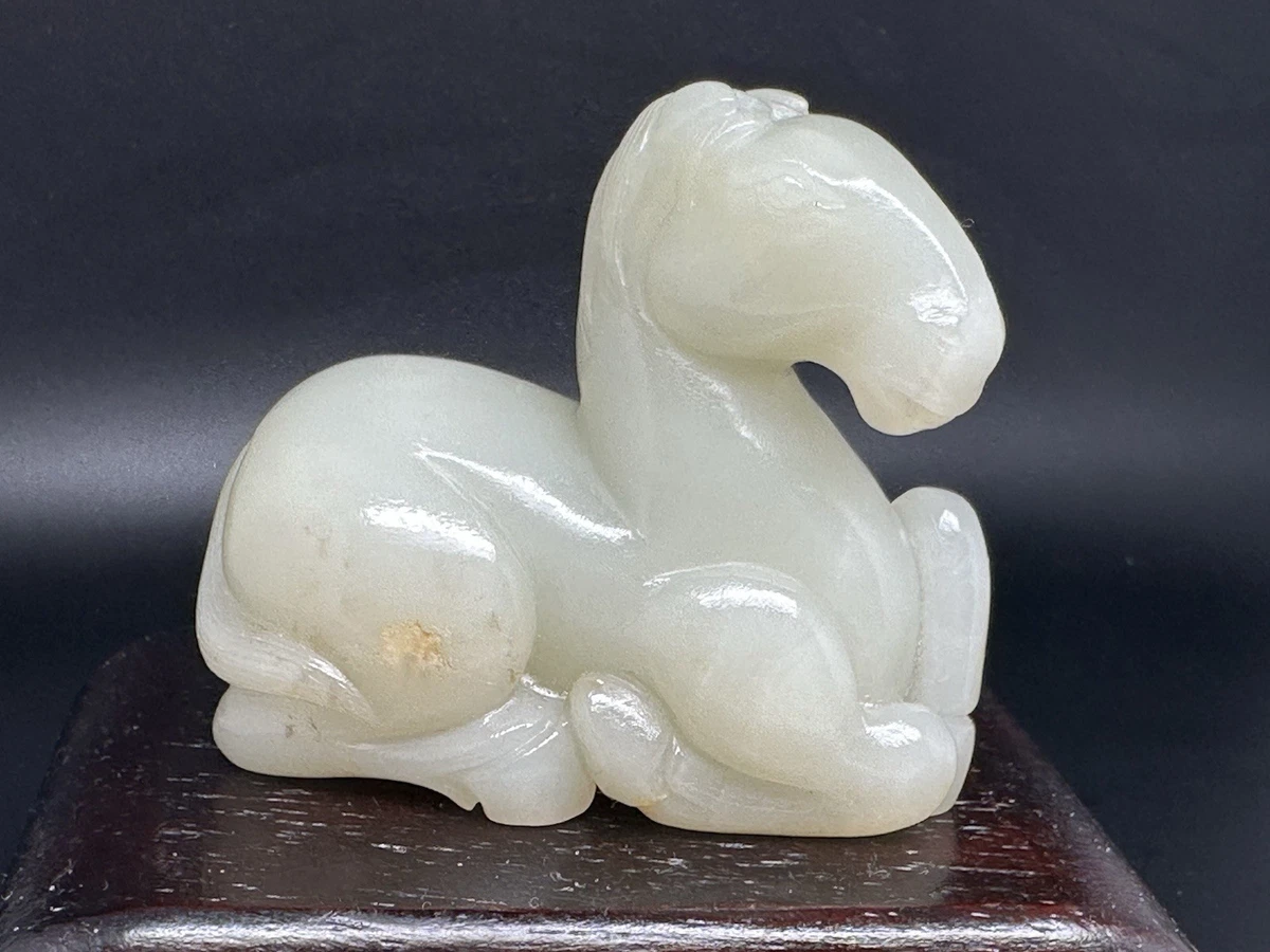 马古董原始玉石古董中国雕塑、雕像| eBay