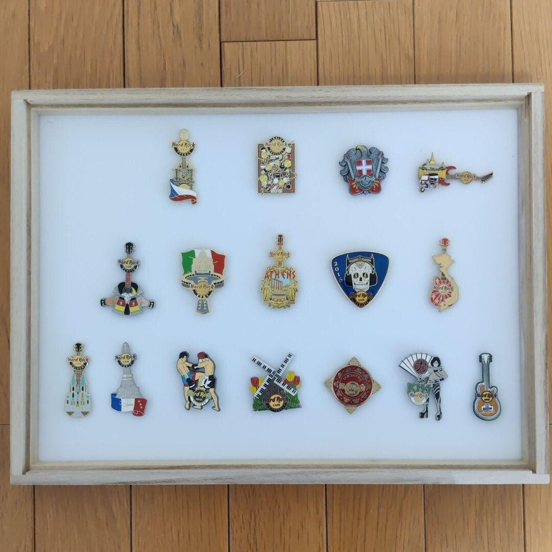 ハードロックカフェ ピン 16個セット ハードロックカフェ ピン 16個