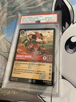 Disney ディズニー ロルカナ/ ミッキー D23 限定 / PSA10 Disney