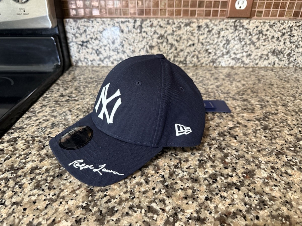 New York Yankees Ralph Lauren Polo MLB Baseball New Era Hat Flex