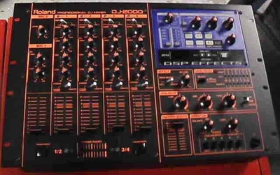 Roland DJ-2000 Mixer with Built-in Cool Sound Effects. Very Rare