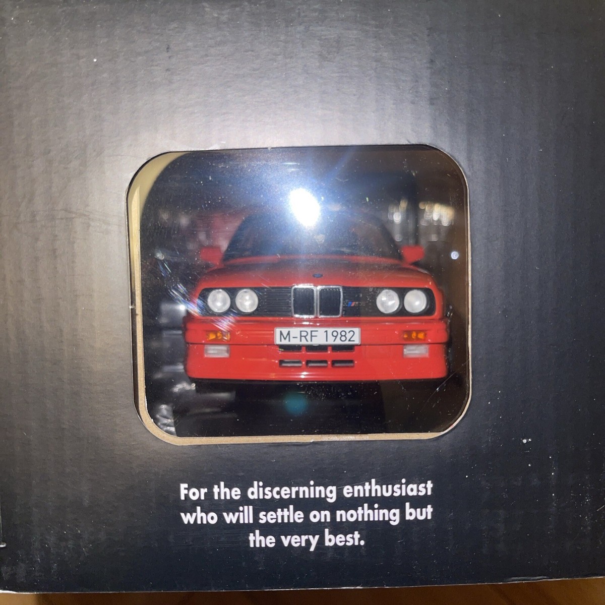 Ronnie Fieg's Kith BMW M3 E30 Red Diecast Replica 1:18 Scale Car