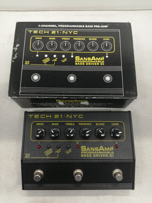 ベース TECH 21 SANS AMP BASS D DI Amazon.com: Tech 21 SansAmp Bass