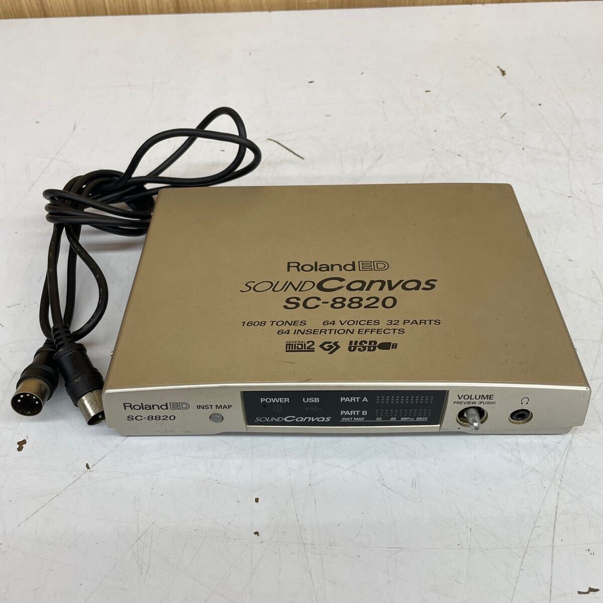 Roland SC-8820 音源モジュール Sound Canvas ローランド サウンド