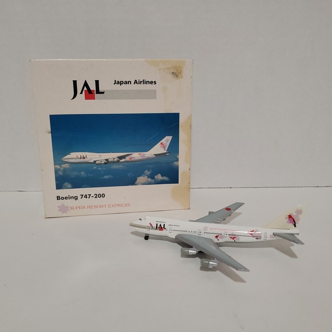 Herpa Wings 1:500 Japan Airlines Boeing 747 200 Resort Jet Toy