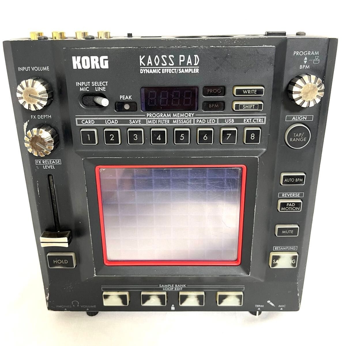 ジャンク】KORG KAOSS PAD KP3 エフェクター
