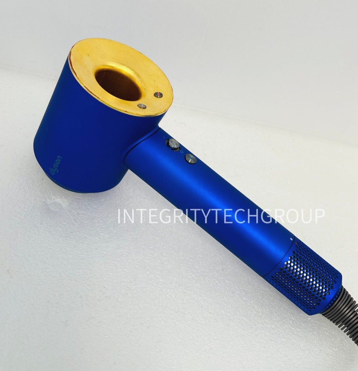 ダイソン ドライヤー ブルー/ゴールド 新品 Dyson Supersonic Shine