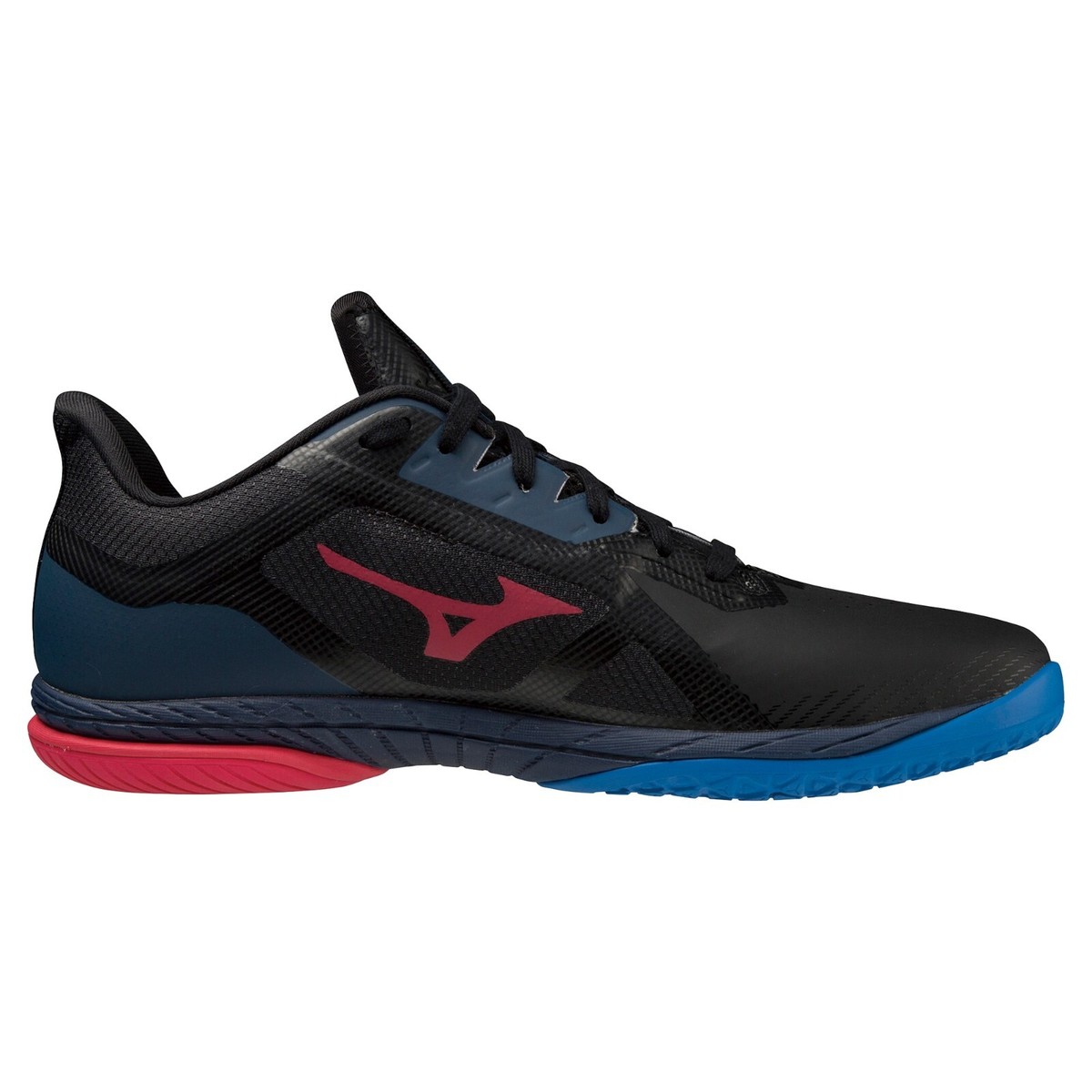 Mizuno Wave Medal Neo3 Table Tennis Shoes Black Blue Red 81GA2200