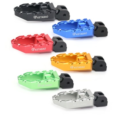 ピングのたび Titanium BUZZ Front Wide Footpegs For Kawasaki Ninja