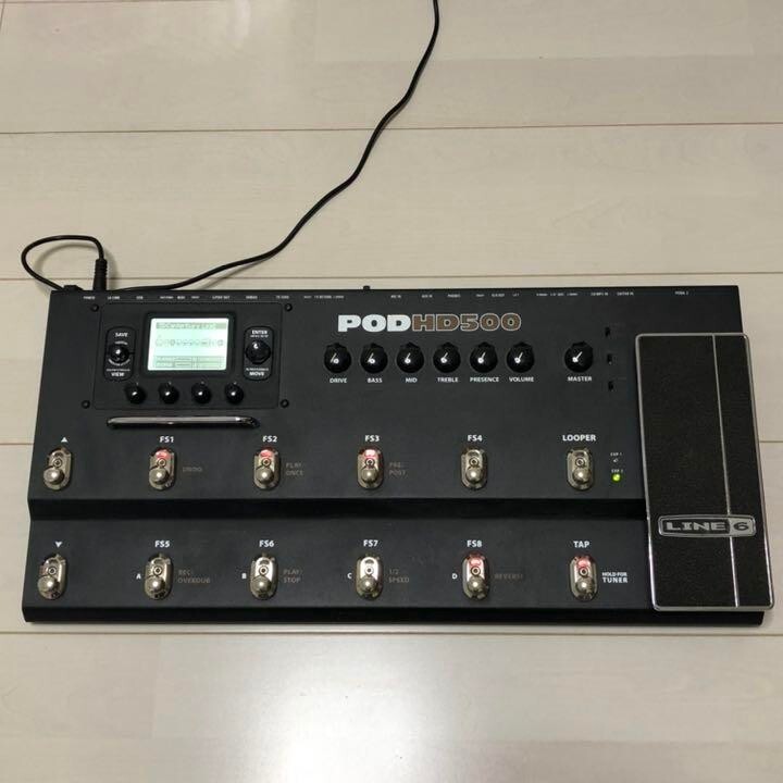 Line 6 POD HD500 Multi-Effects Guitar Effect Pedal Tested | eBay