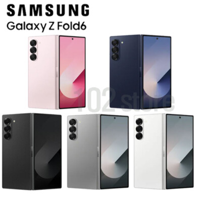 SAMSUNG Galaxy Z Fold6 5G SM-F956 256/512GB/1TB Unlocked Folding