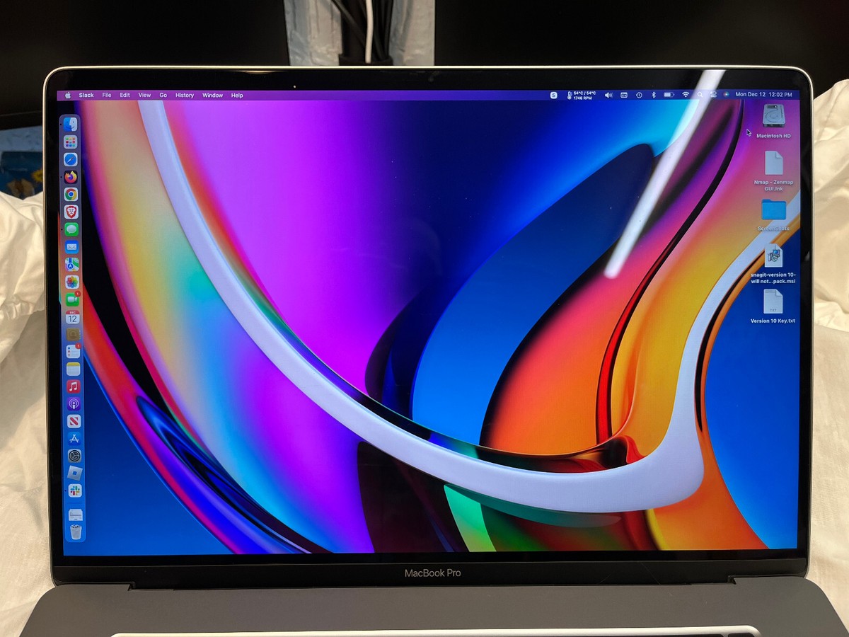 Apple MacBook Pro (16-inch 2019) 2.4 GHz i9 64GB RAM 2TB SSD AMD