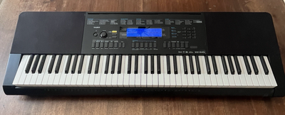 CASIO WK-245 76鍵盤 電子キーボード ペダル・AC付 動作品 CASIO