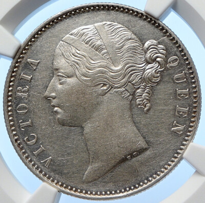 イギリス領インド1ルピー銀貨 India Rupee 1840 PCGS 【公式通販】