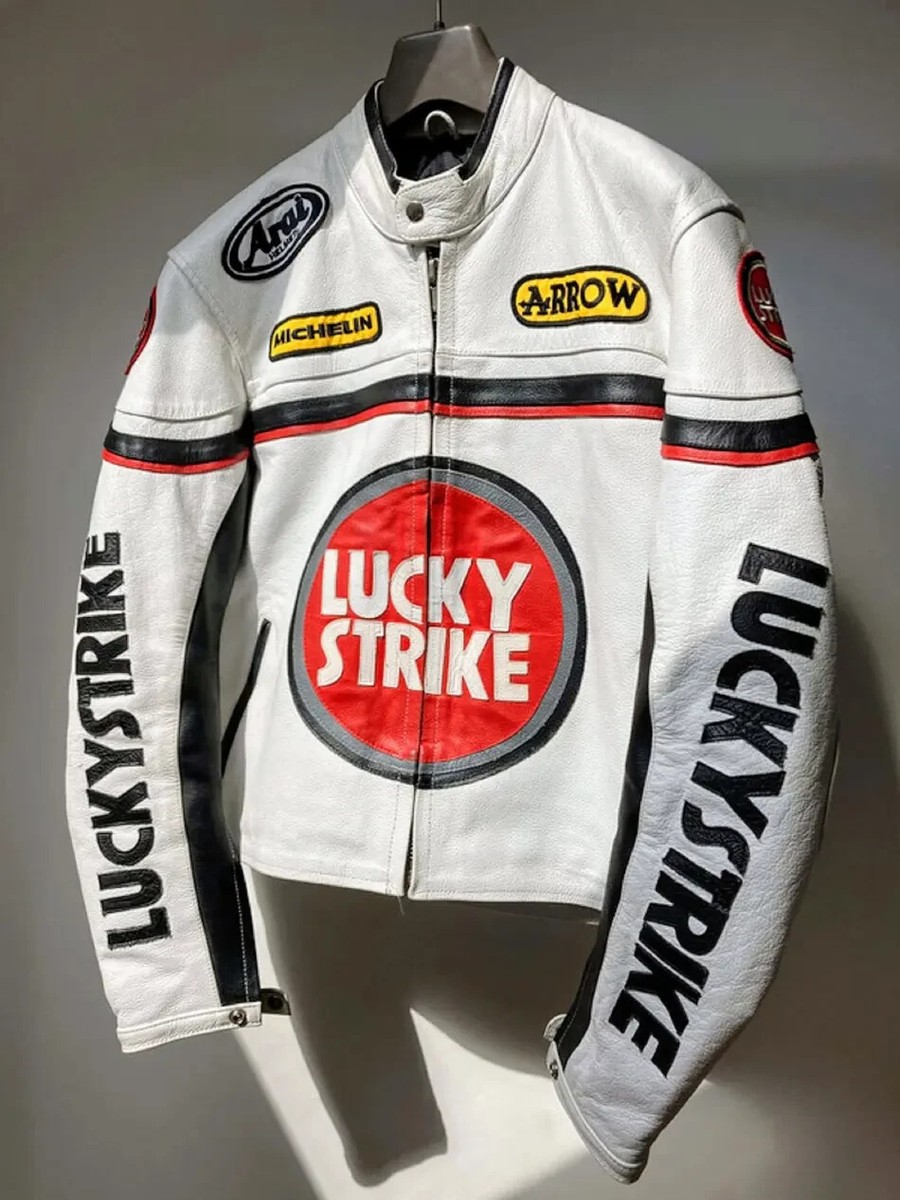 最終値下げ【90s】ヴィンテージ LUCKY STRIKE レザージャケット 最終