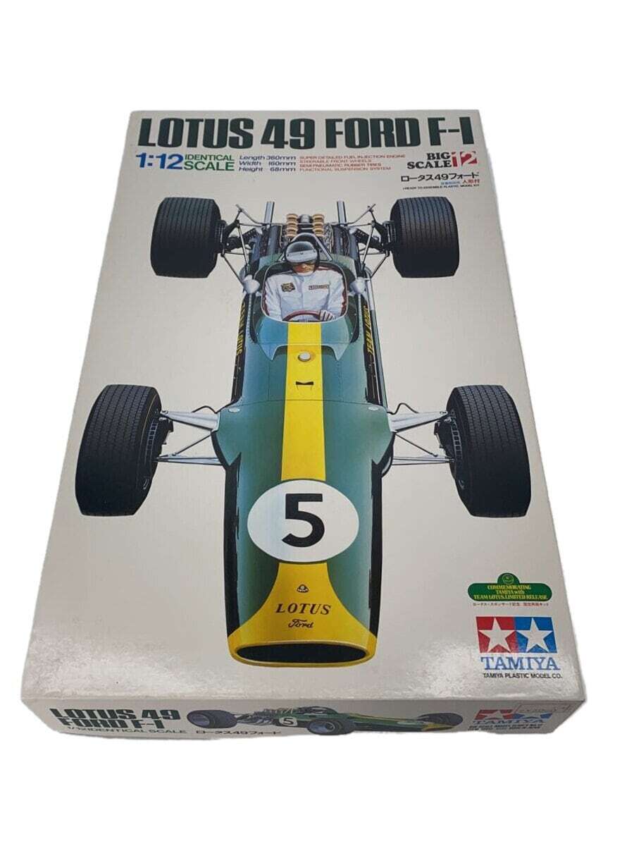 Tamiya 12012 Lotus 49 Ford F1 1:12 Big Scale Highly Detailed Model