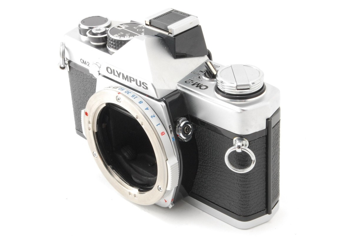 For Parts] Olympus OM-2 SLR 35mm Film Camera w/ F.Zuiko Auto-S