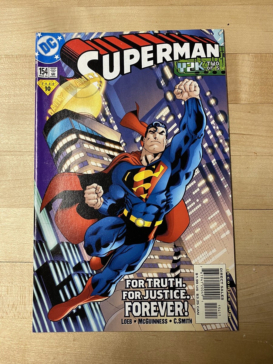 SUPERMAN #154 - 1ST JEPH LOEB, ED MCGUINNESS! DC COMICS