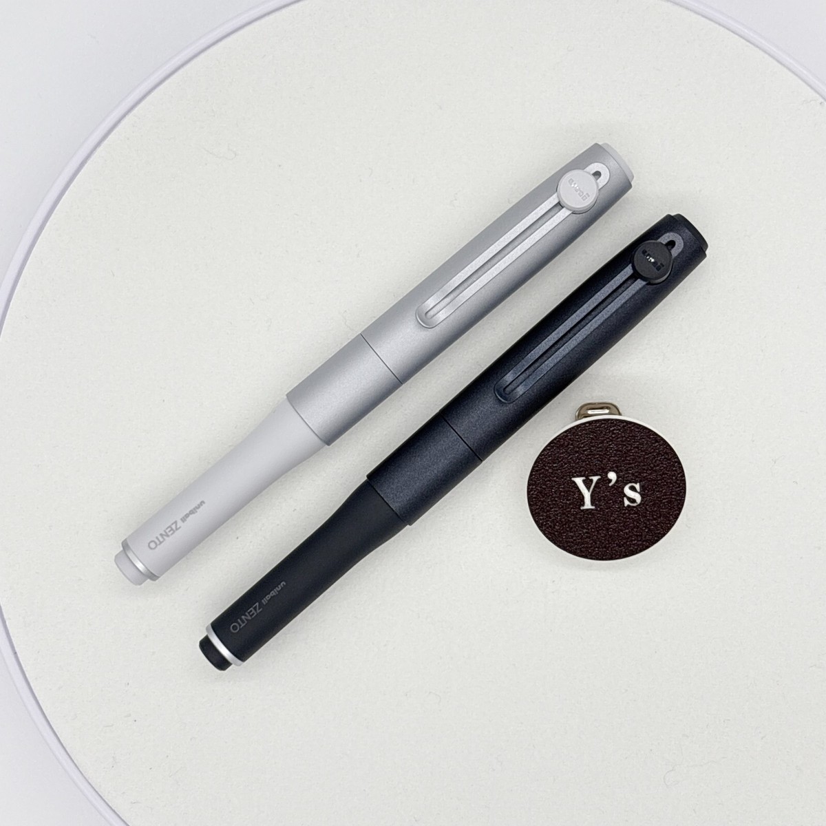 Mitsubishi Pencil Uniball ZENTO Signature Model Set Silver & Black