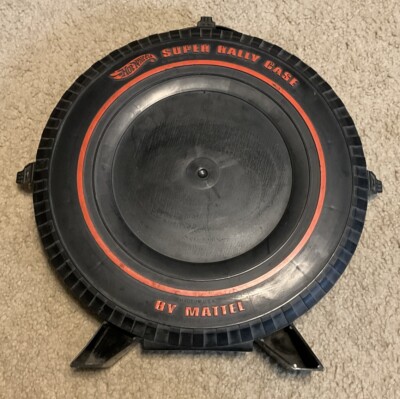 1968 Original Mattel Hot Wheels Super Rally Case Black with Red