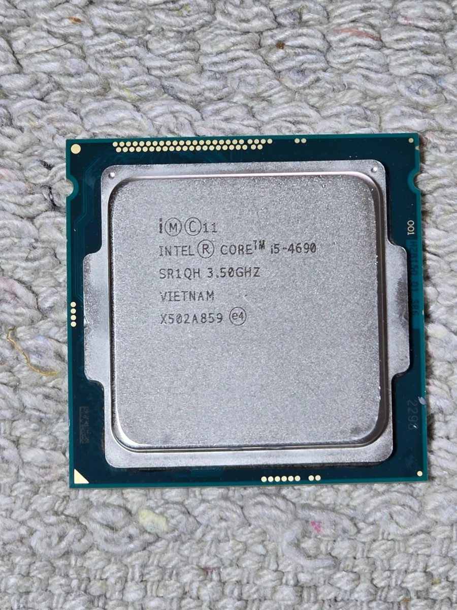 Core i5 4th Gen Intel Core i5-4690 Processor Model LGA 1150/Socket