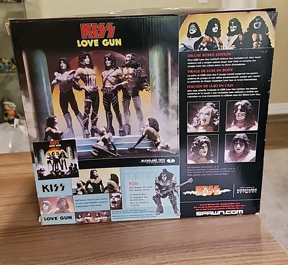 KISS マクファーレン キッス ラヴ・ガン デラックス ボックスセット