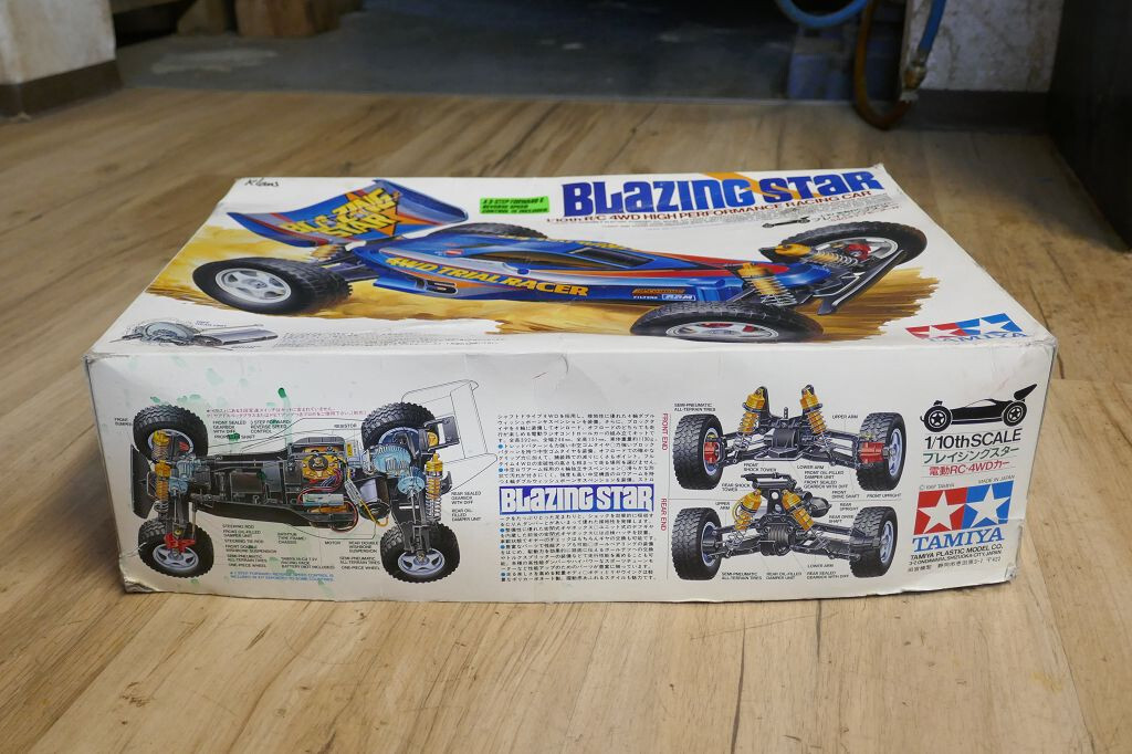 Vintage RAR RC 1:10 Tamiya Blazing Star (58204) 1997 BOX ONLY