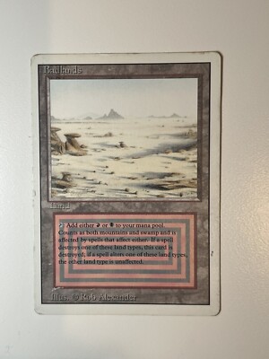 MTG badlands 3ED 英語 リバイズド ② MTG badlands 3ED 英語