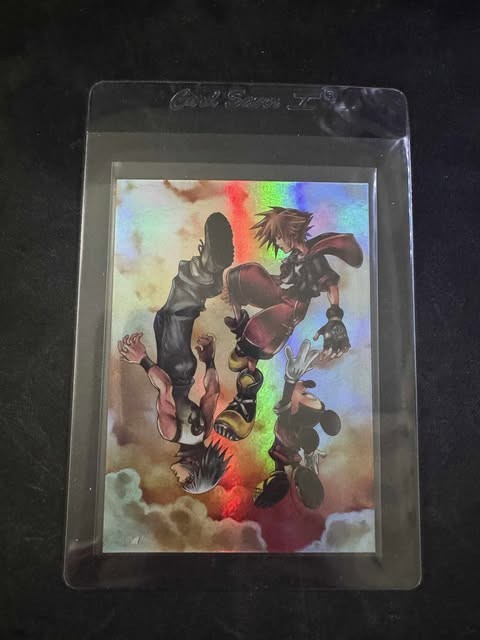 Kingdom Hearts Art Museum Trading Card – Sora, Riku & Mickey