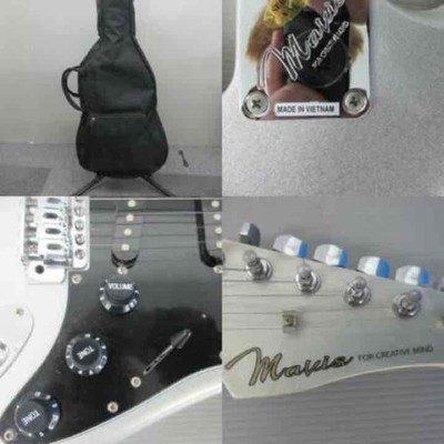 MAVIS/メイビス エレキギター ストラトTYPE メタリックシルバー MAVIS