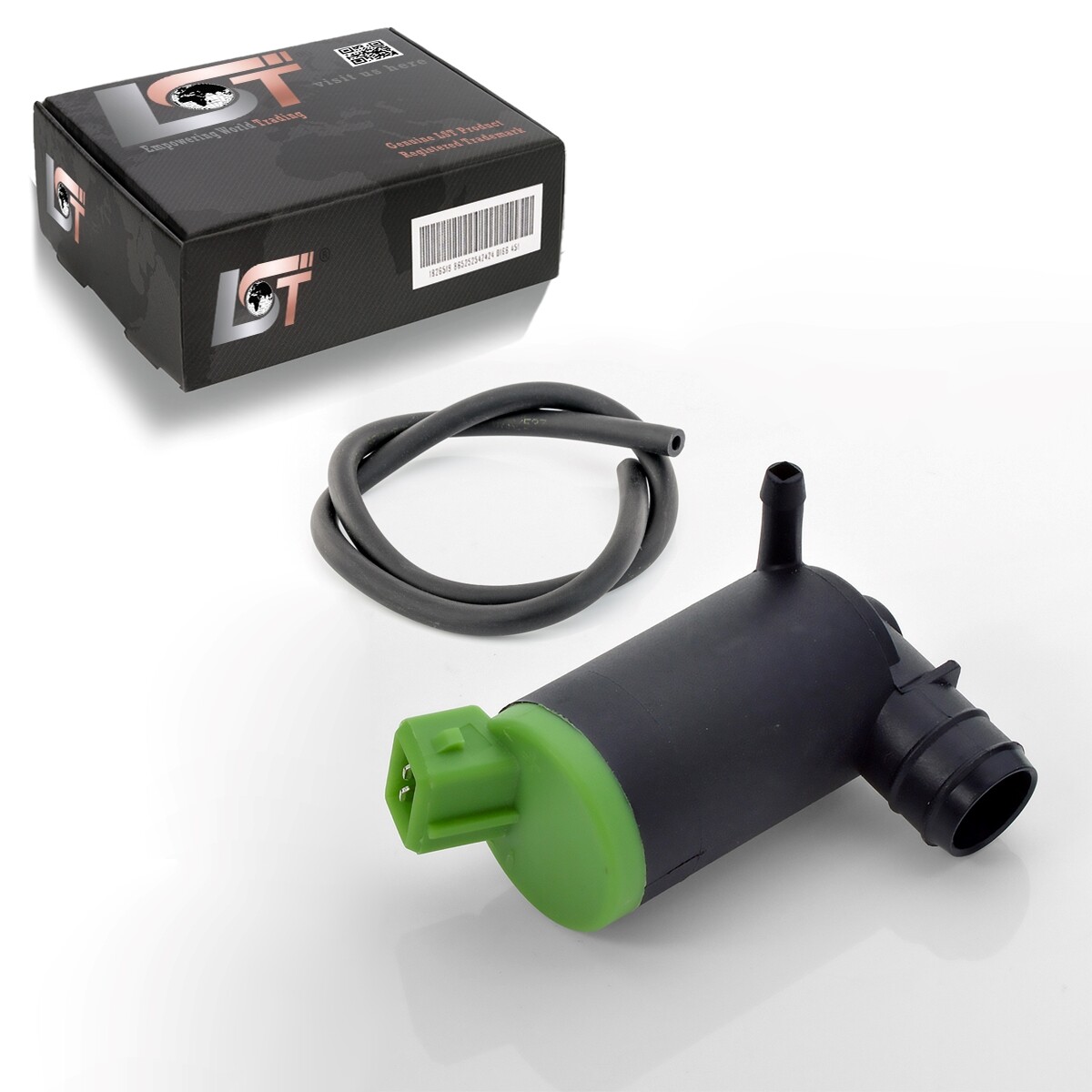 Windscreen Washer Pump With Hose For Peugeot Citroen Fiat | eBay