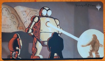 Mtg 金属細工師 プレイマット 金属細工師 プレイマット サイン入り MTG