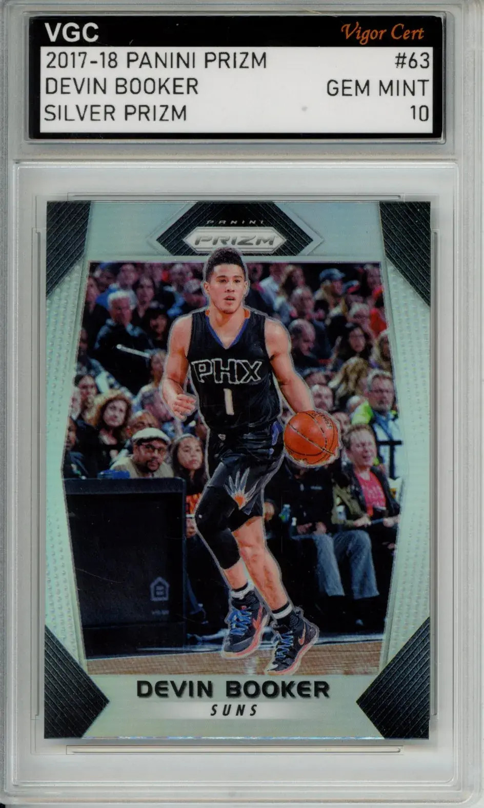 その他 Devin Booker Prizm silver RC PSA9 NBA Devin Booker Prizm RC