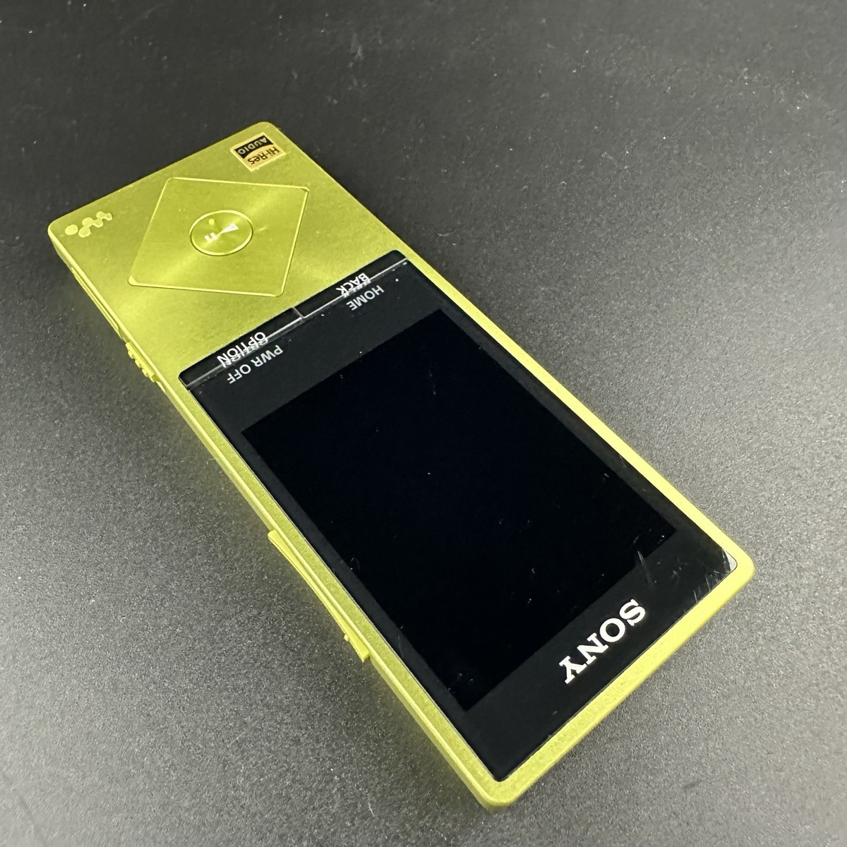 NW-A25 Sony Walkman Digital Music Player Yellow 16GB Hi-Res Tested